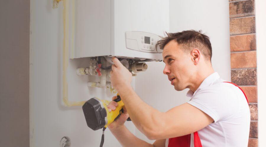 Local water heater installation in McDonald, PA